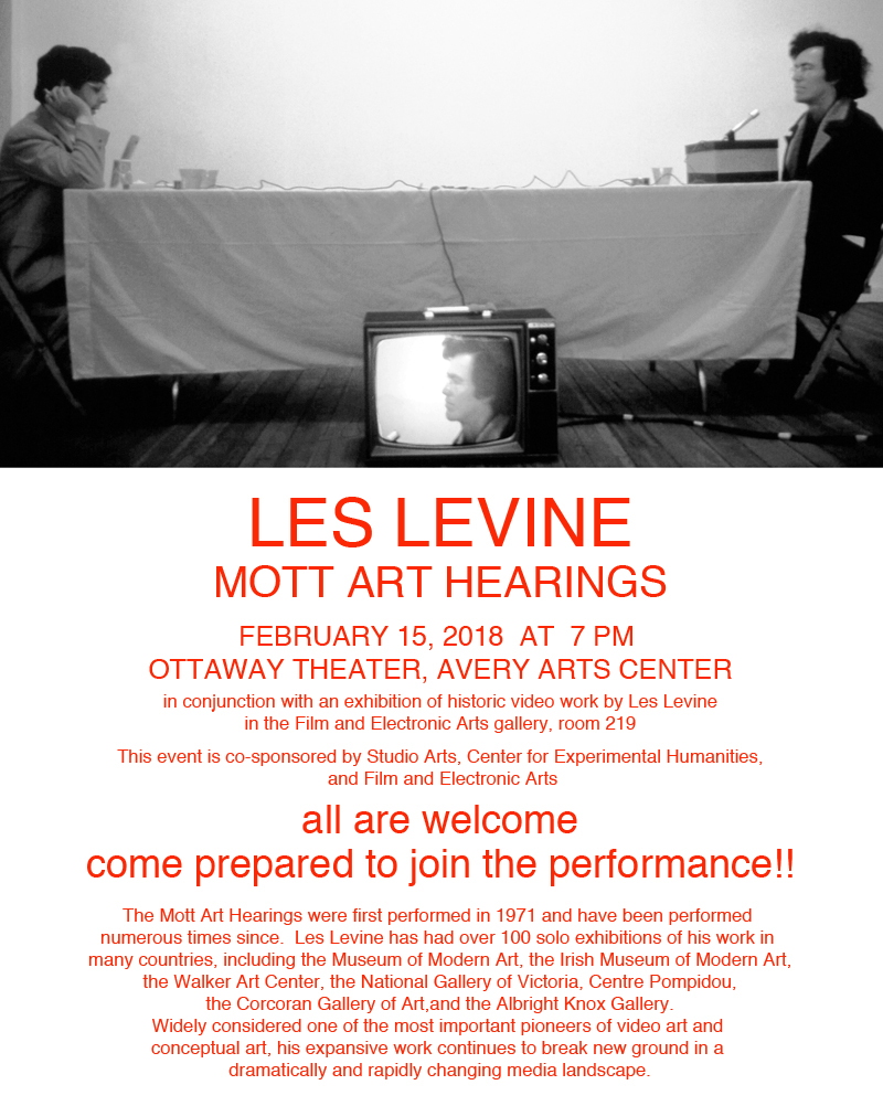 Les Levine: Mott Art Hearings