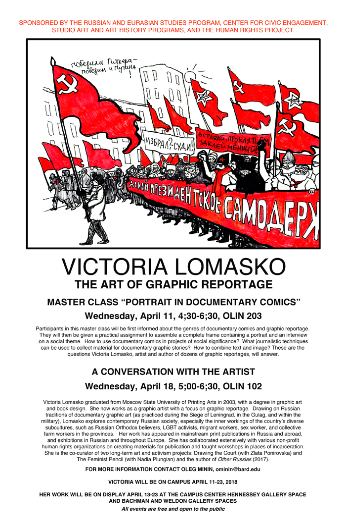 Victoria Lomasko: A Conversation with the Artist