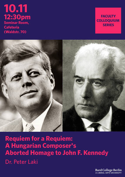 Faculty Colloquium Series: &quot;Requiem for a Requiem&quot; (Peter Laki)