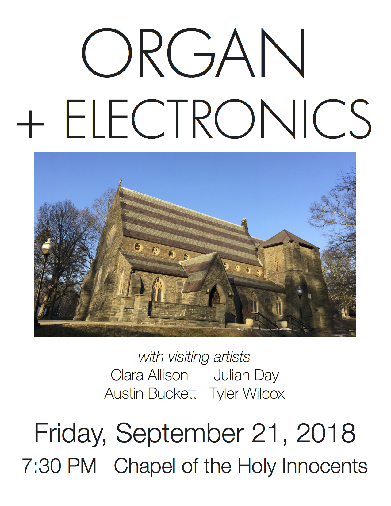 Music for Organ and Electronics