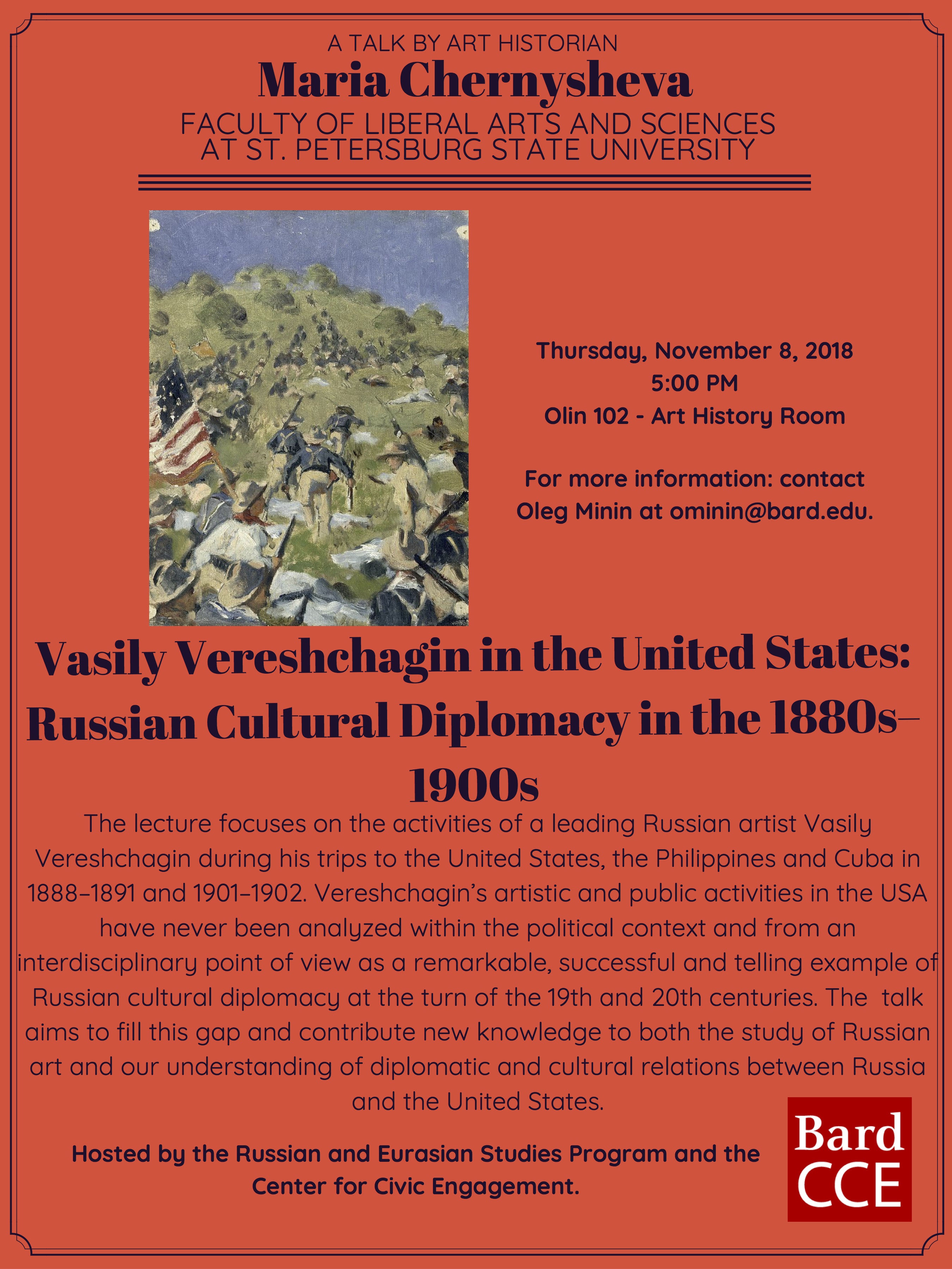 Vasily Vereshchagin in the United States: Russian Cultural Diplomacy in the 1880s&ndash;1900s