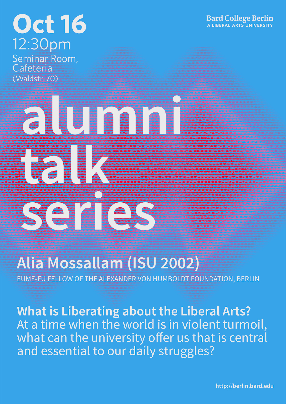 Alumni Talk Series:&nbsp;What is Liberating about the Liberal Arts?&nbsp;