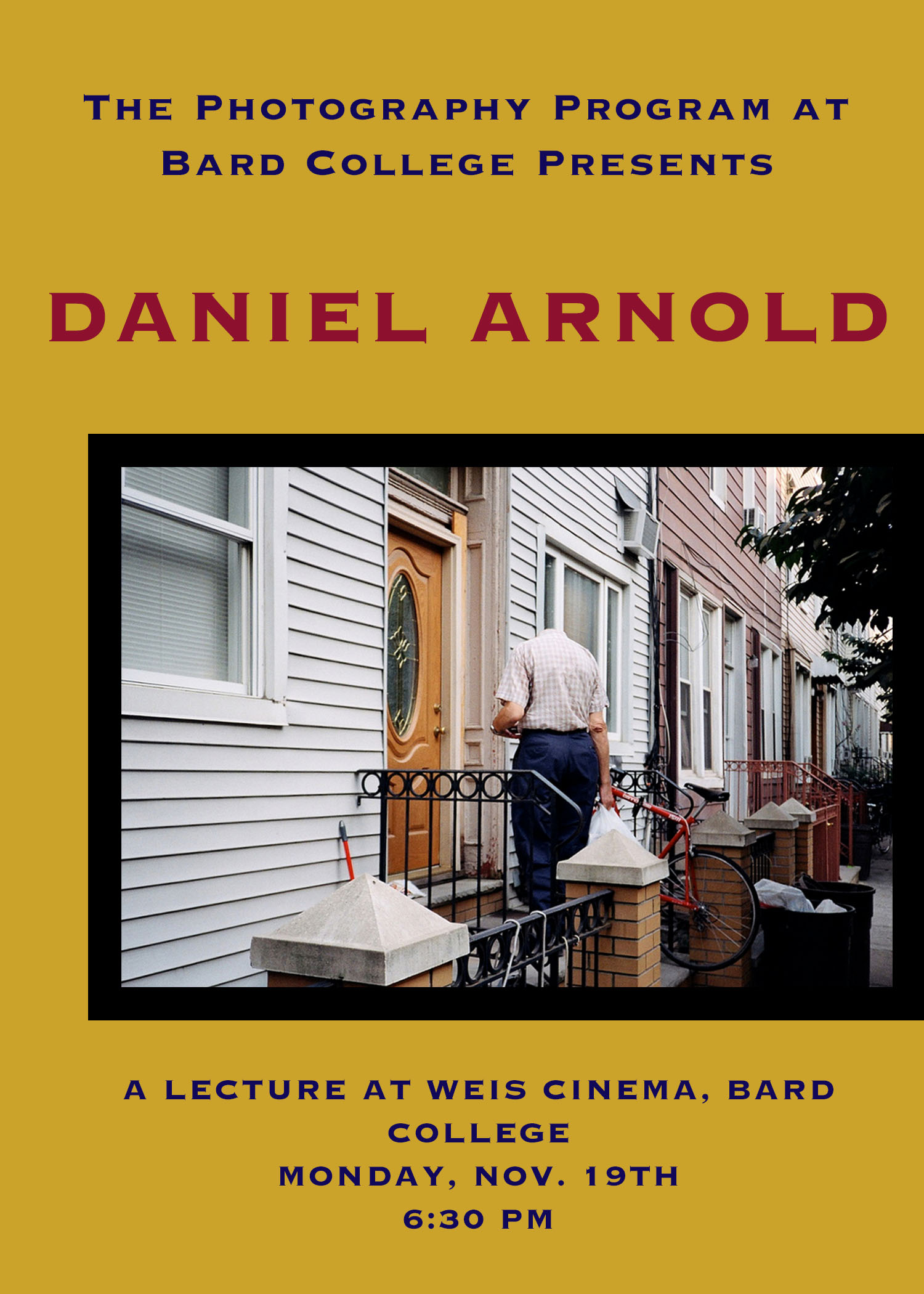 Photography Lecture by Daniel Arnold