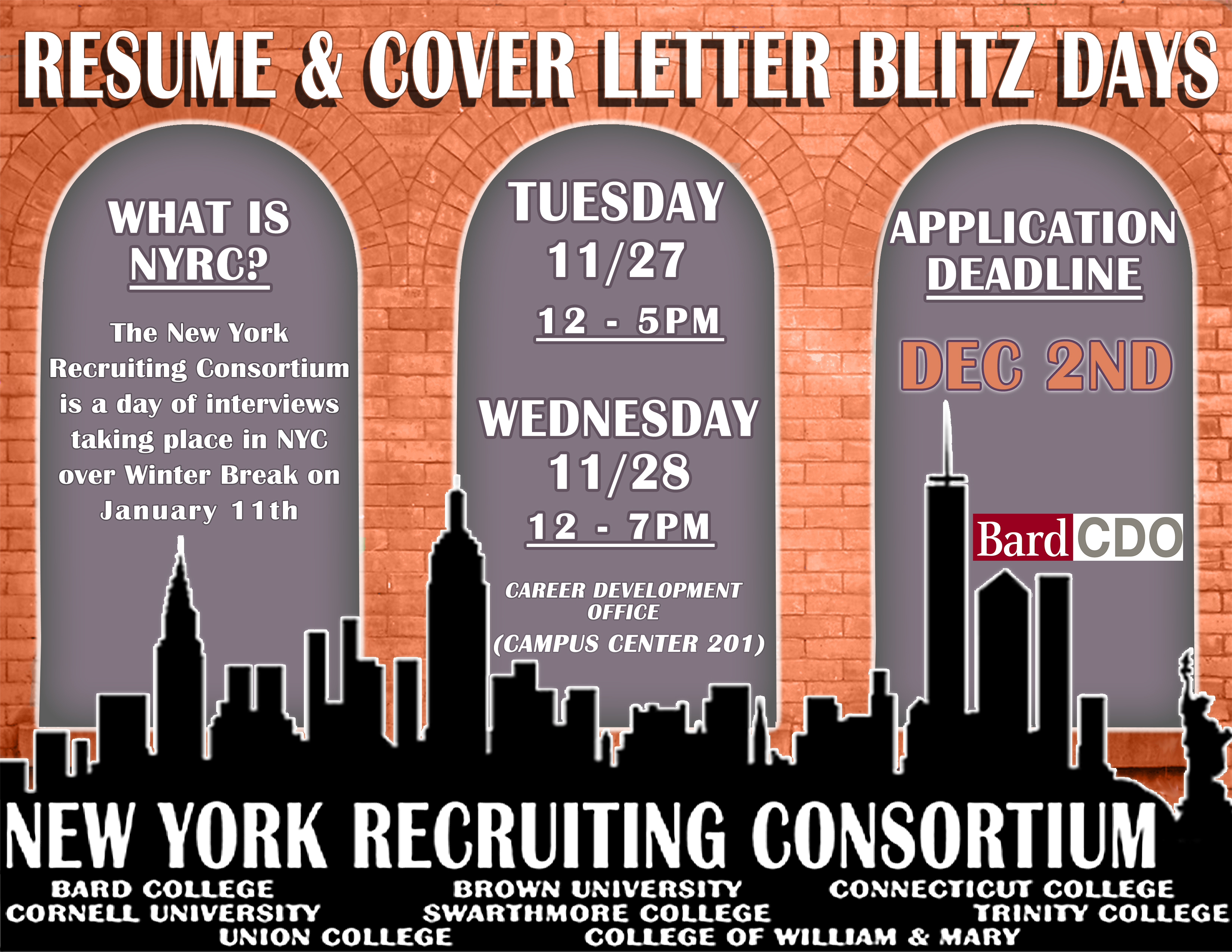 Resume &amp; Cover Letter Blitz Days