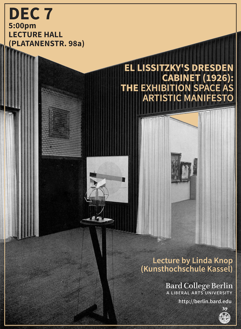 El Lissitzky&rsquo;s Dresden Cabinet (1926): The Exhibition Space as Artistic Manifesto