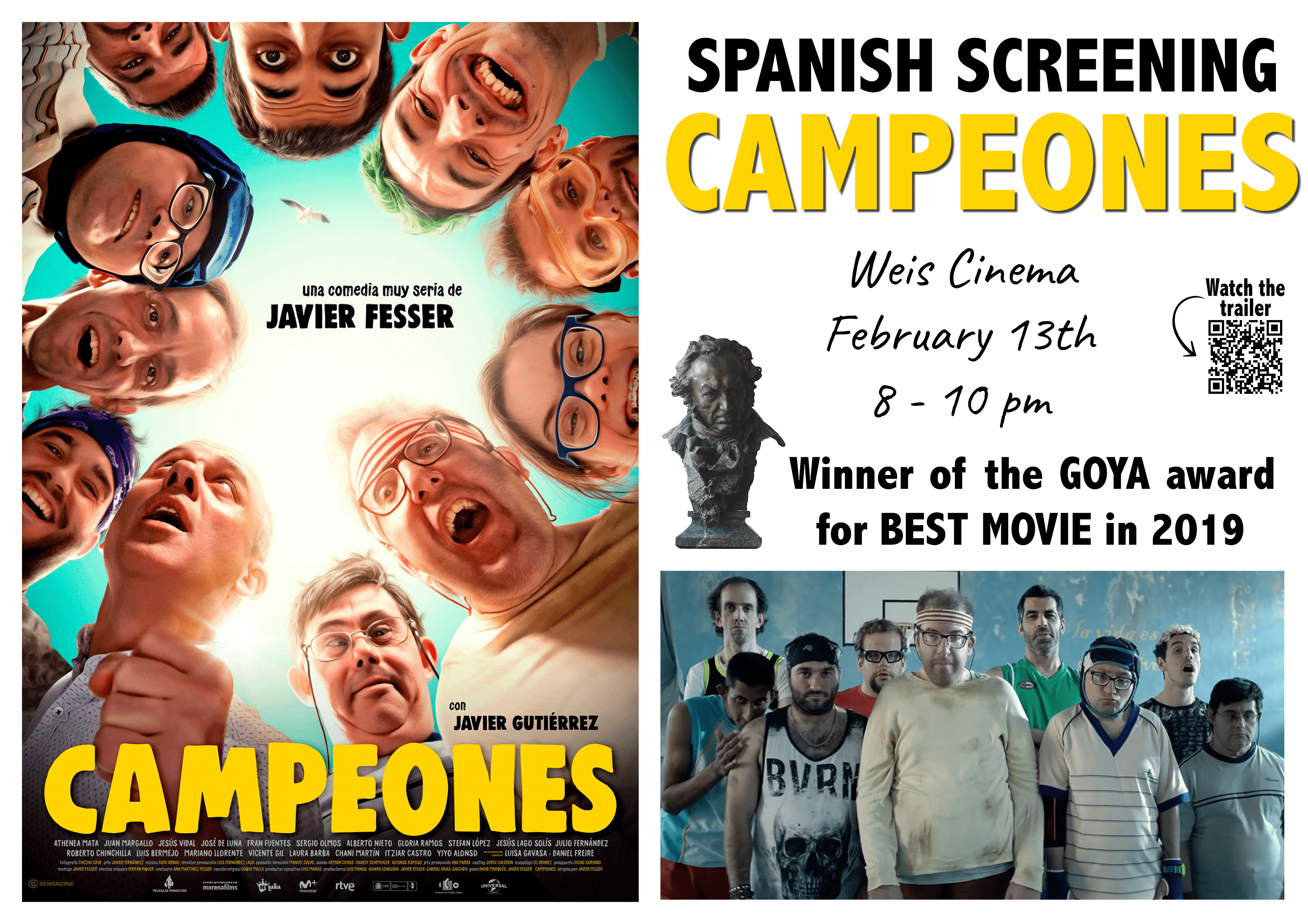 Spanish Film:&nbsp;Campeones