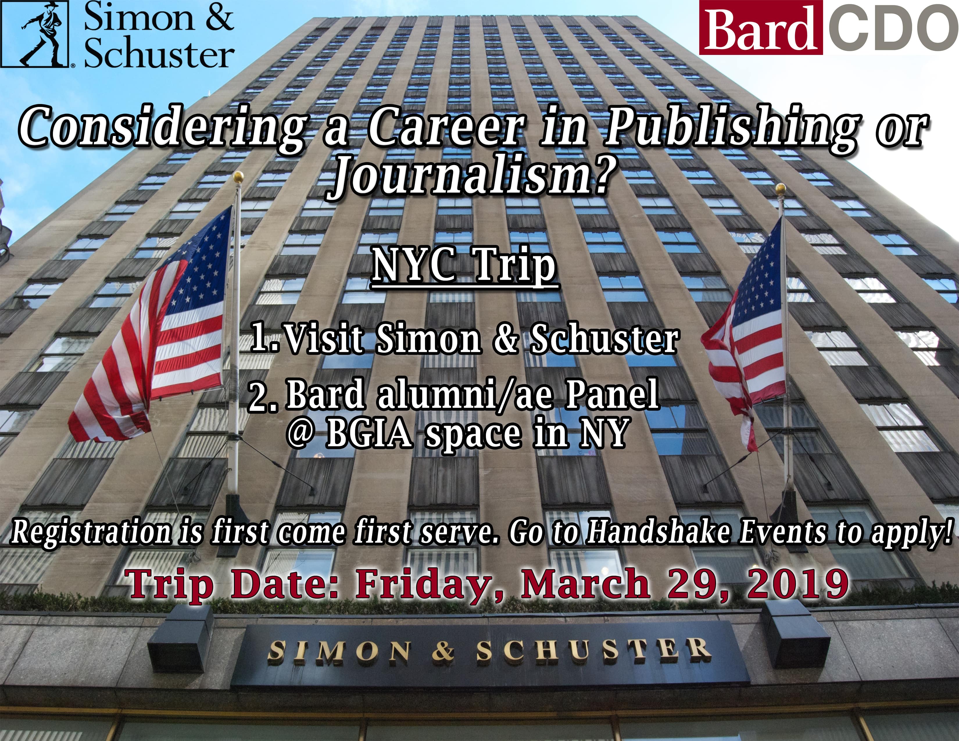 Careers in Publishing &amp; Journalism NYC Trip