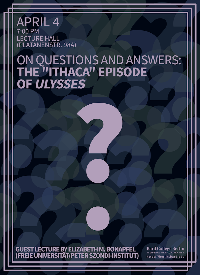 On Questions and Answers: The &quot;Ithaca&quot; Episode of&nbsp;Ulysses