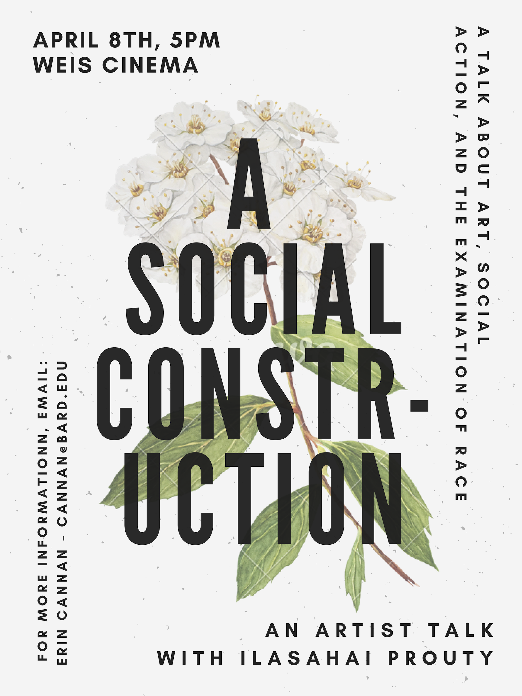 A Social Construction: An Artist Talk with IlaSahai Prouty