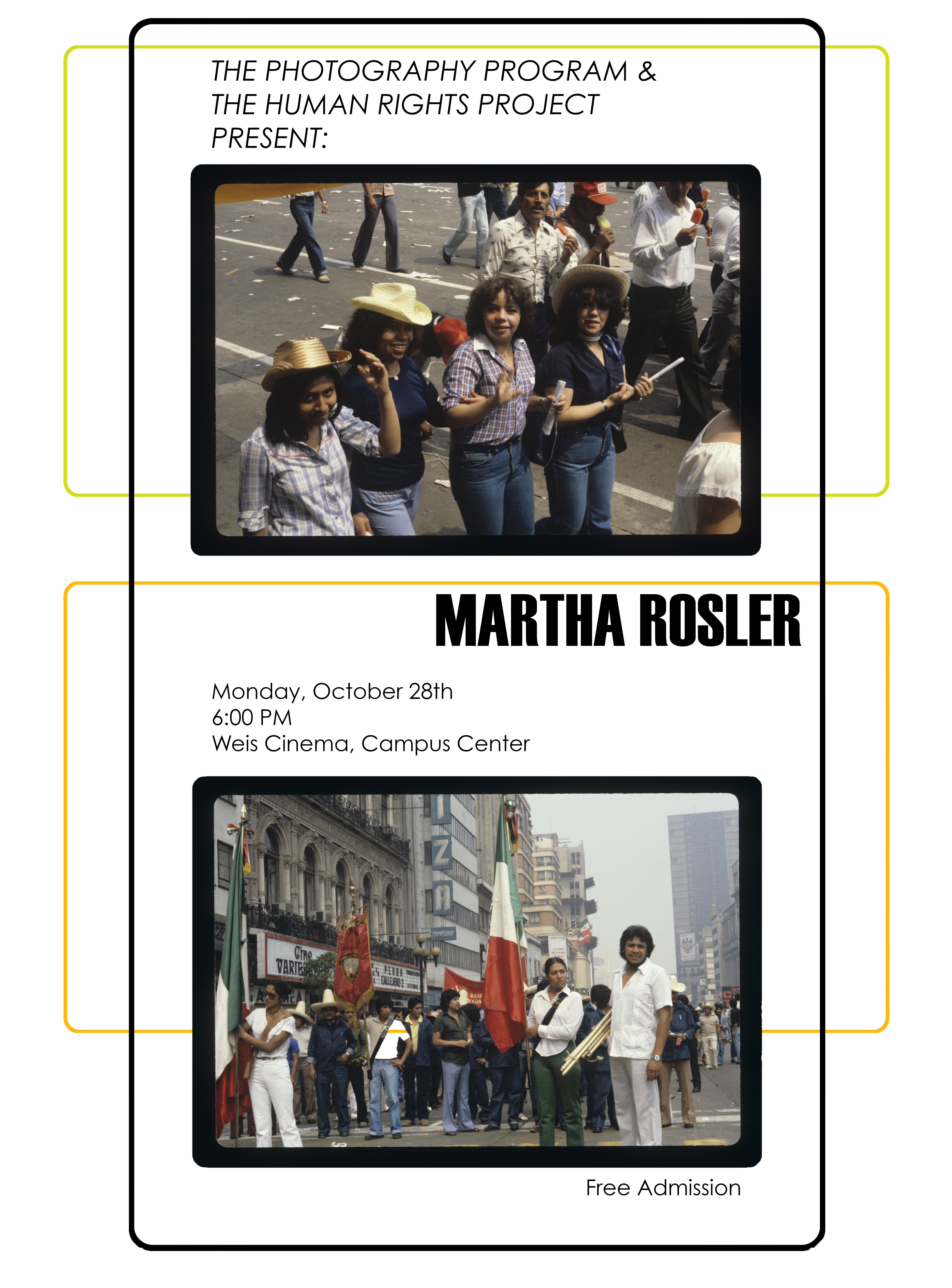 Lecture:&nbsp;Martha Rosler