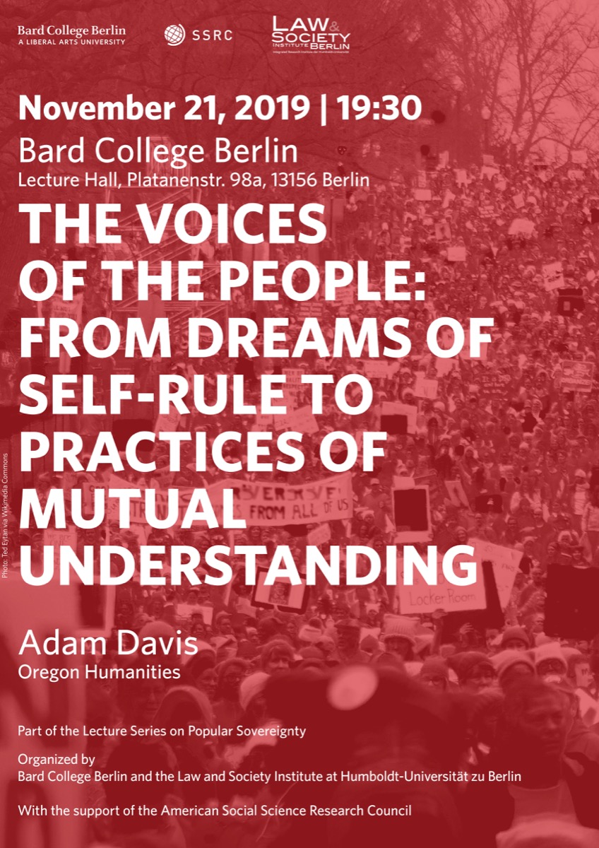 The Voices of the People: From Dreams of Self-Rule to Practices of Mutual Understanding