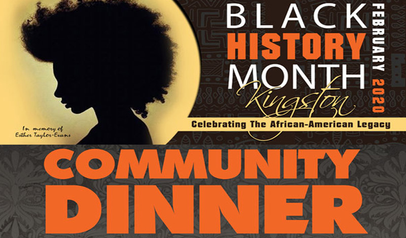 Volunteer with Black History Month Dinner in Kingston