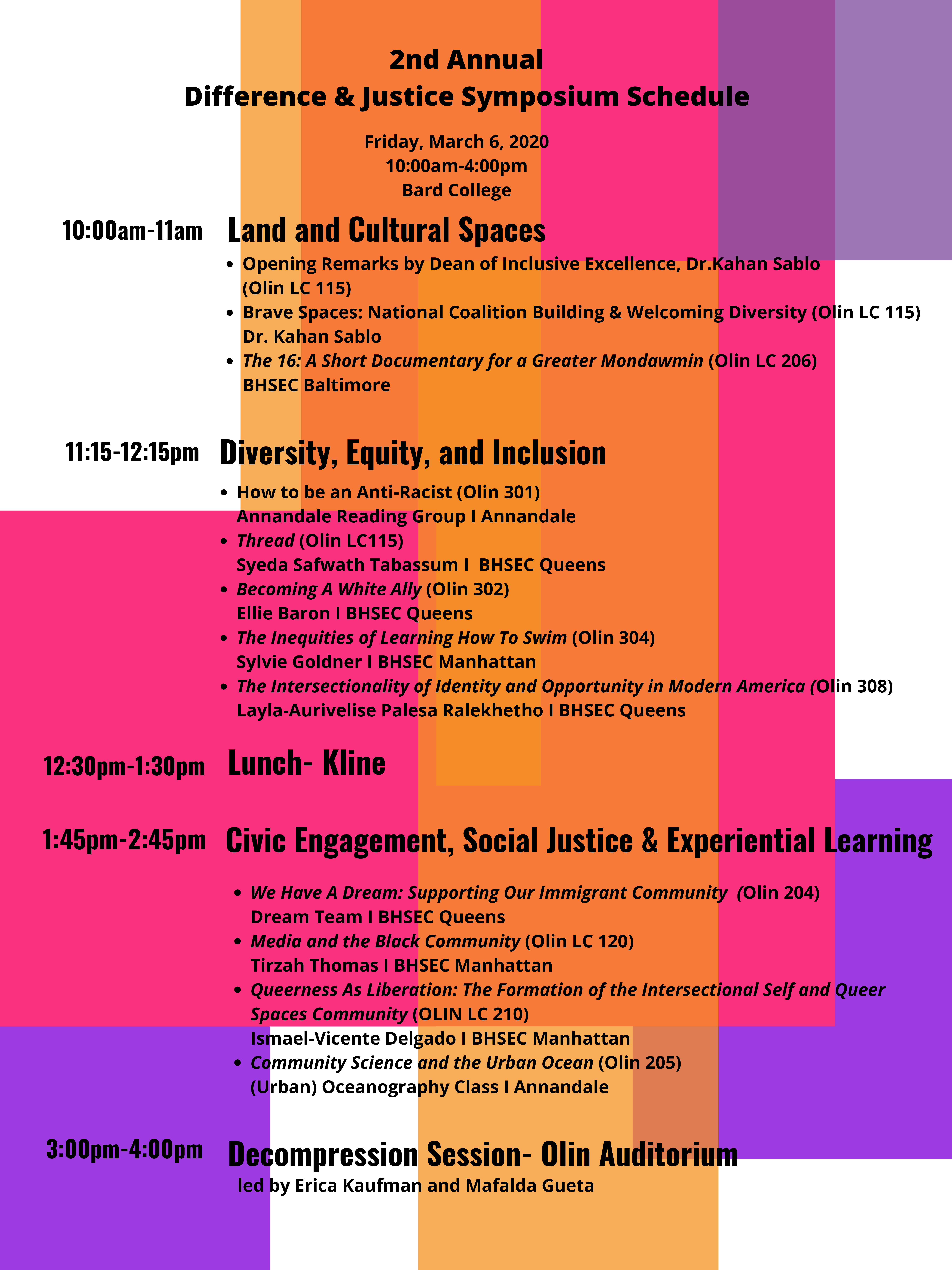 Difference and Justice Symposium
