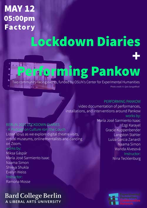 Berlin 2021 Lockdown Diaries - A Podcast on Culture from the Couch