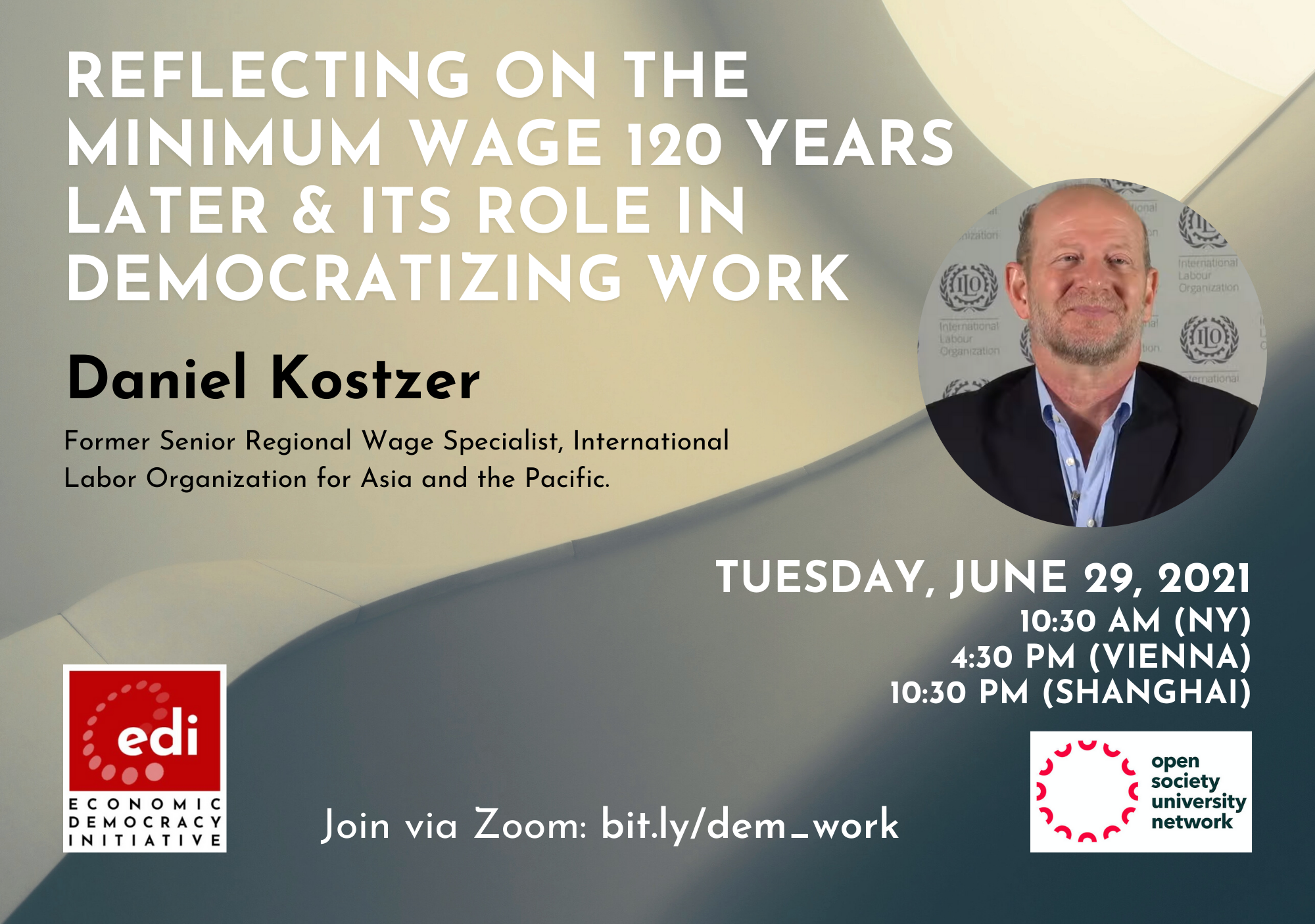 Daniel Kostzer: Reflecting on the Minimum Wage 120 Years Later and its Role in Democratizing Work