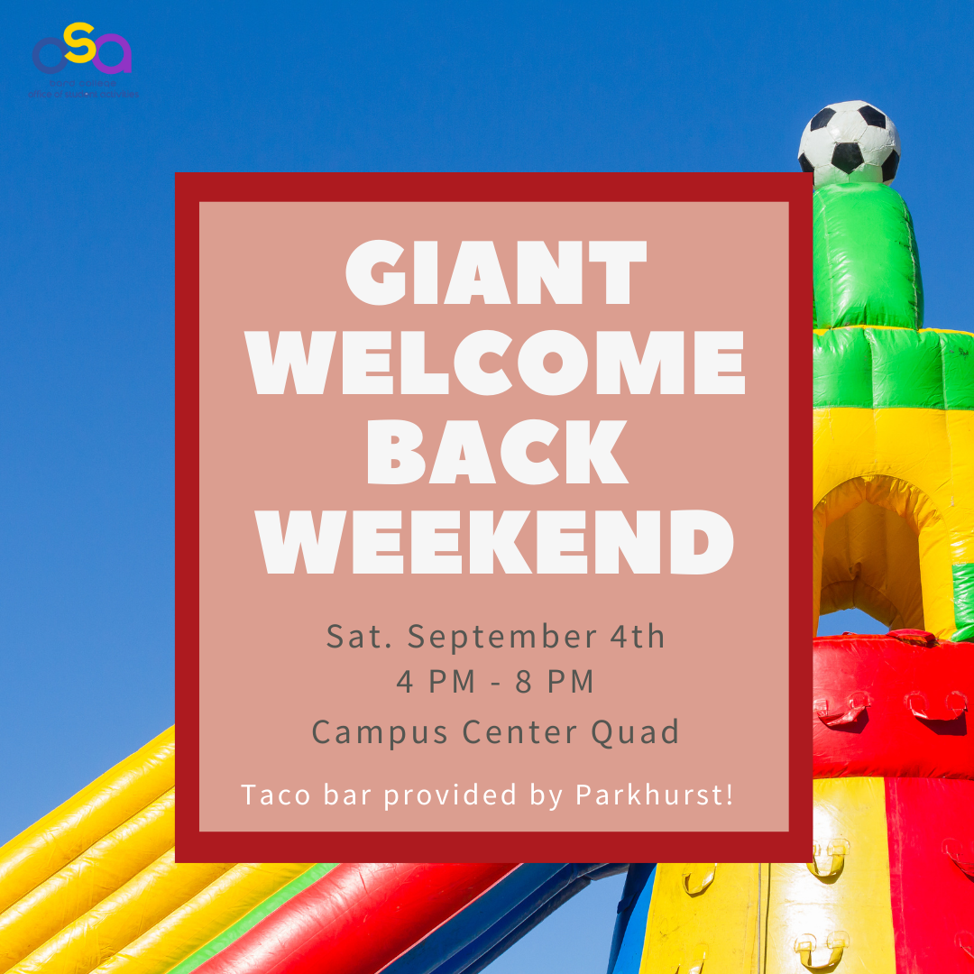 Giant Welcome Back Weekend