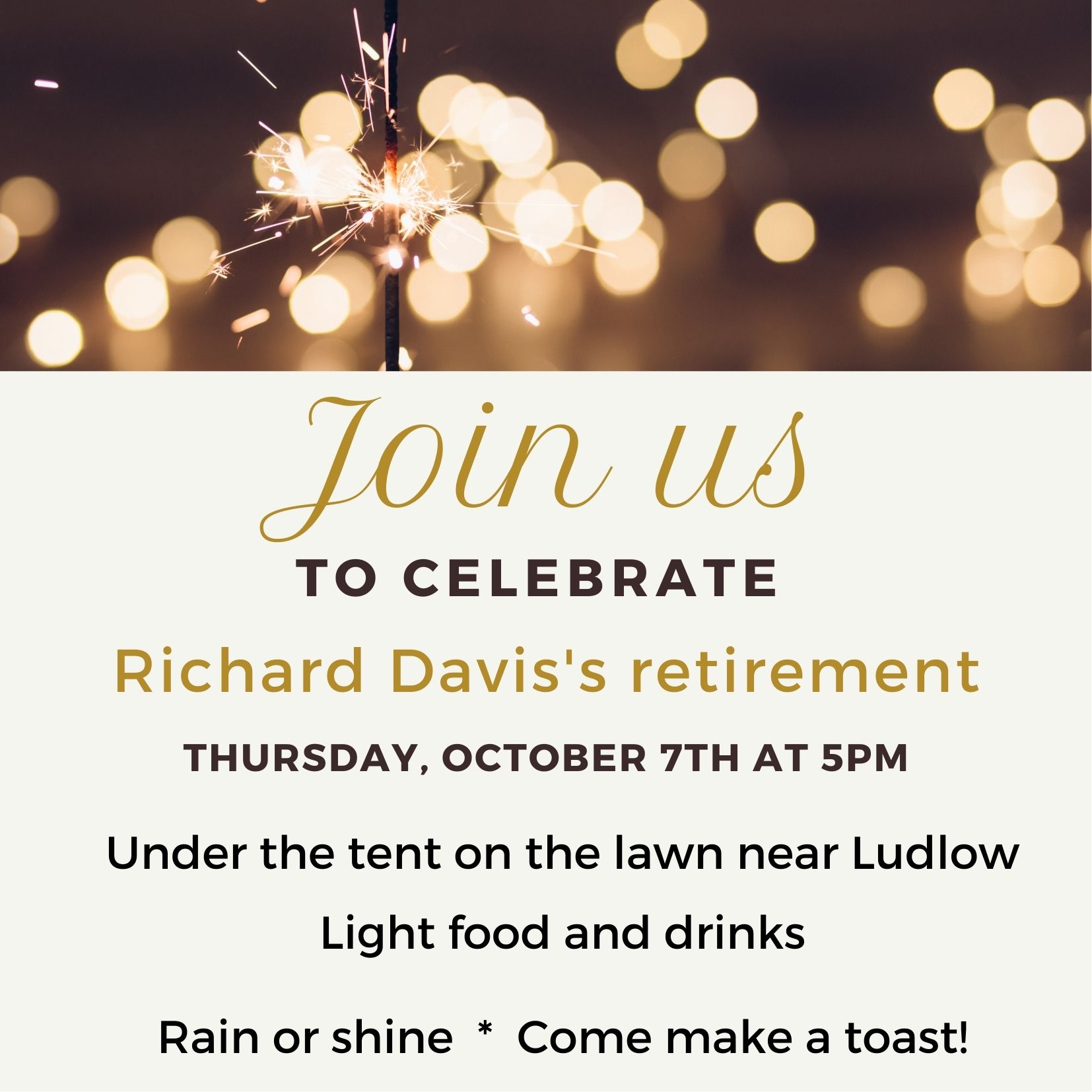 A Celebration of Professor Richard Davis