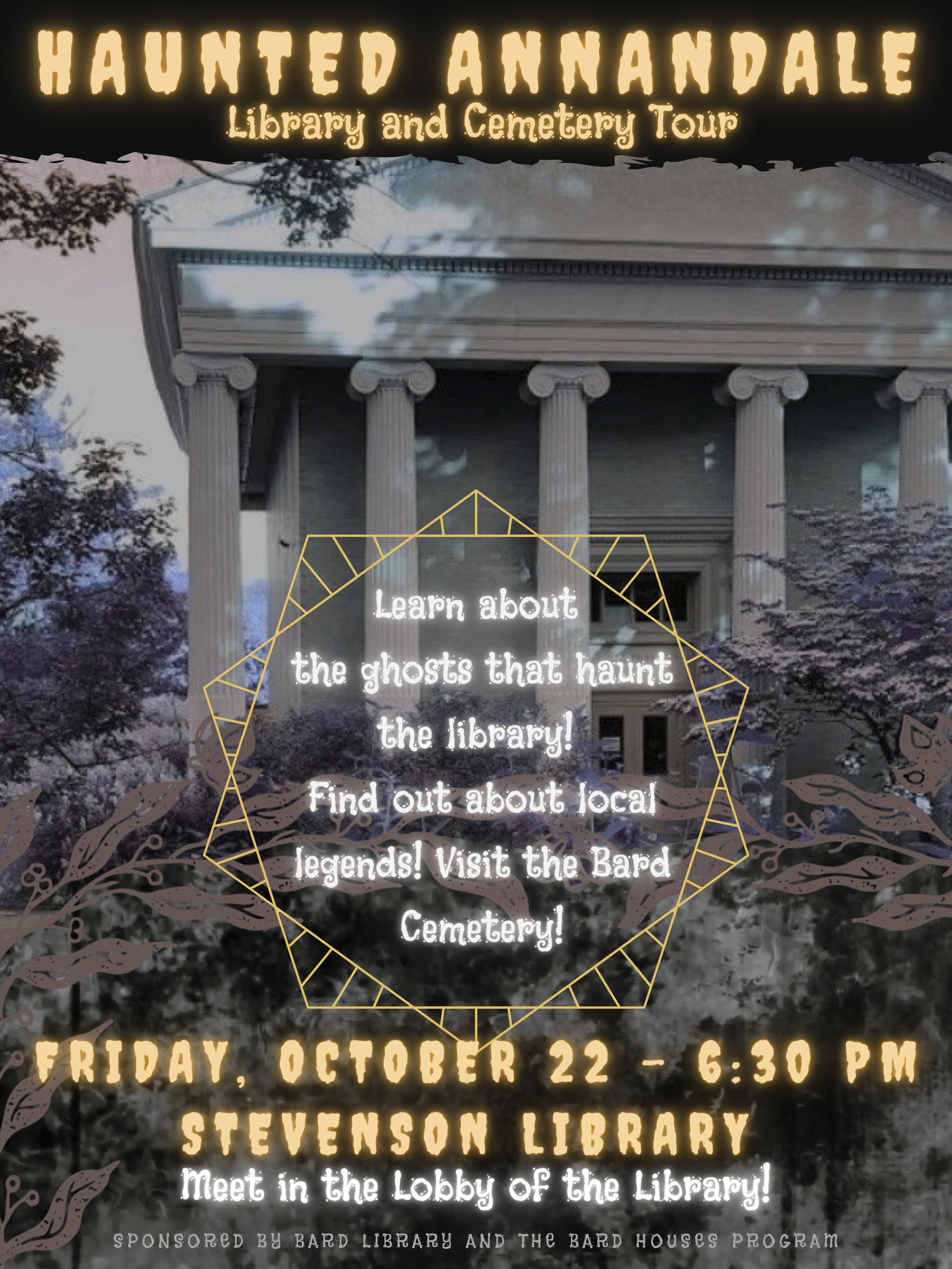 Haunted Annandale Library &amp; Cemetery Tour