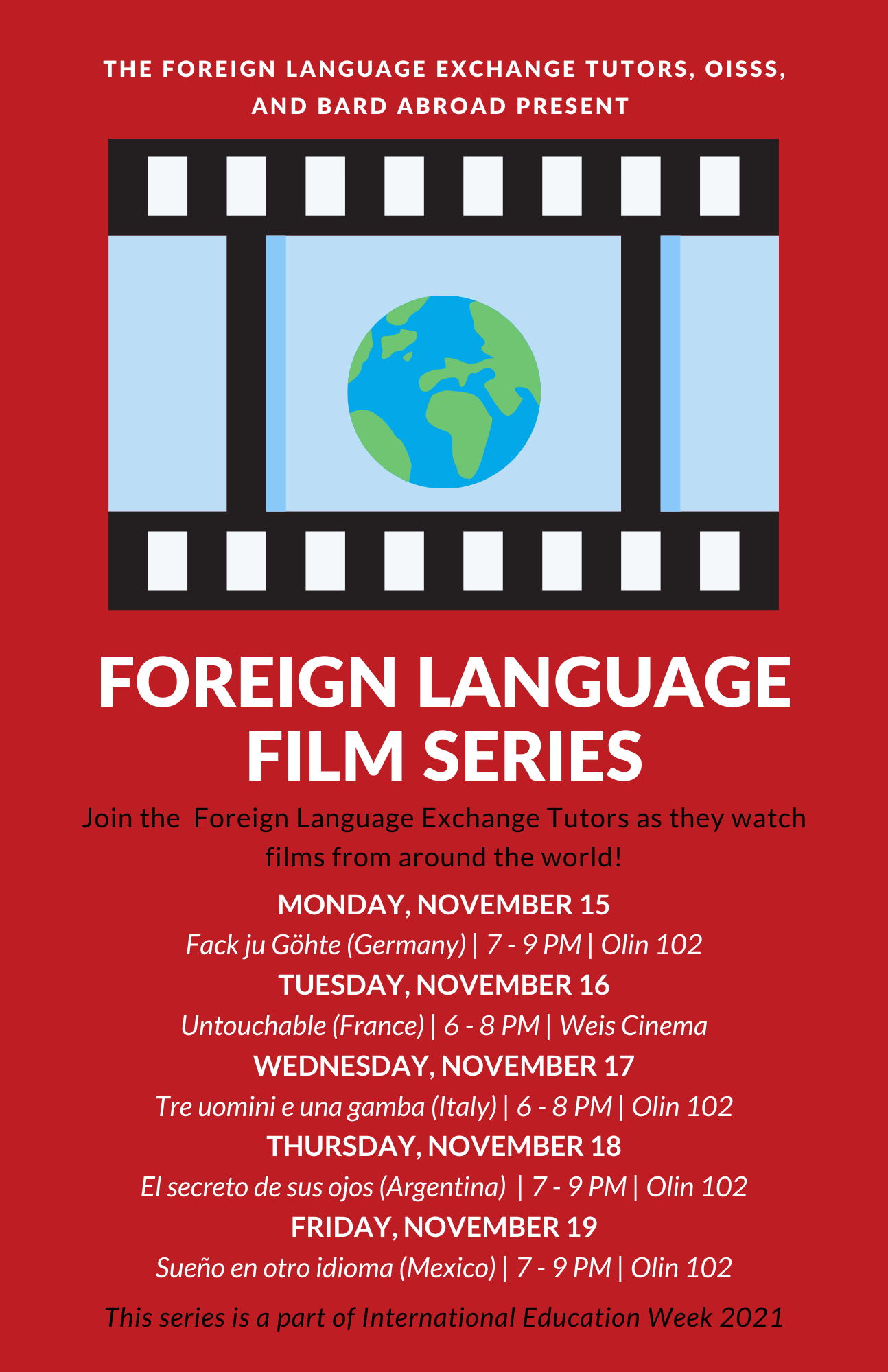 Foreign Language Film Series