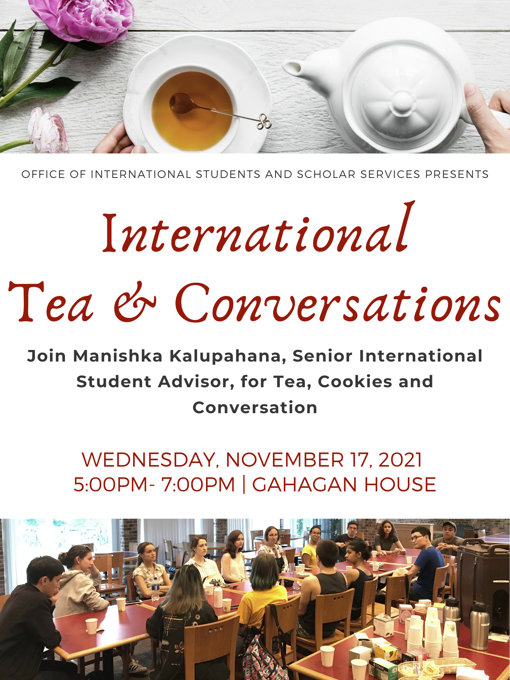 International Tea and Conversations