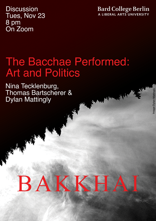 The Bacchae Performed: Art and Politics