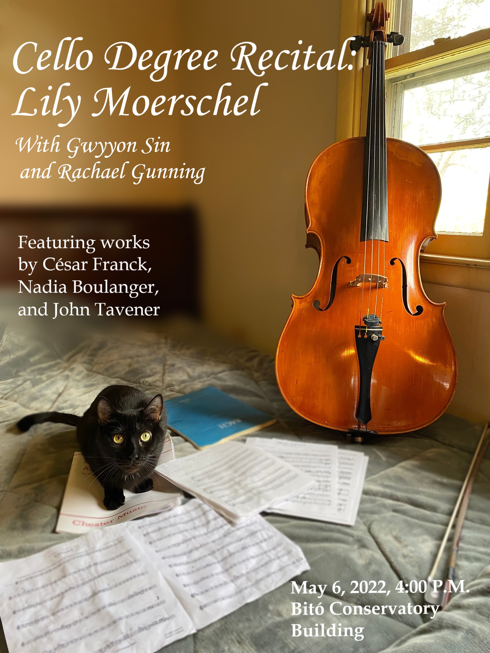 Degree Recital: Lily Moerschel, cello