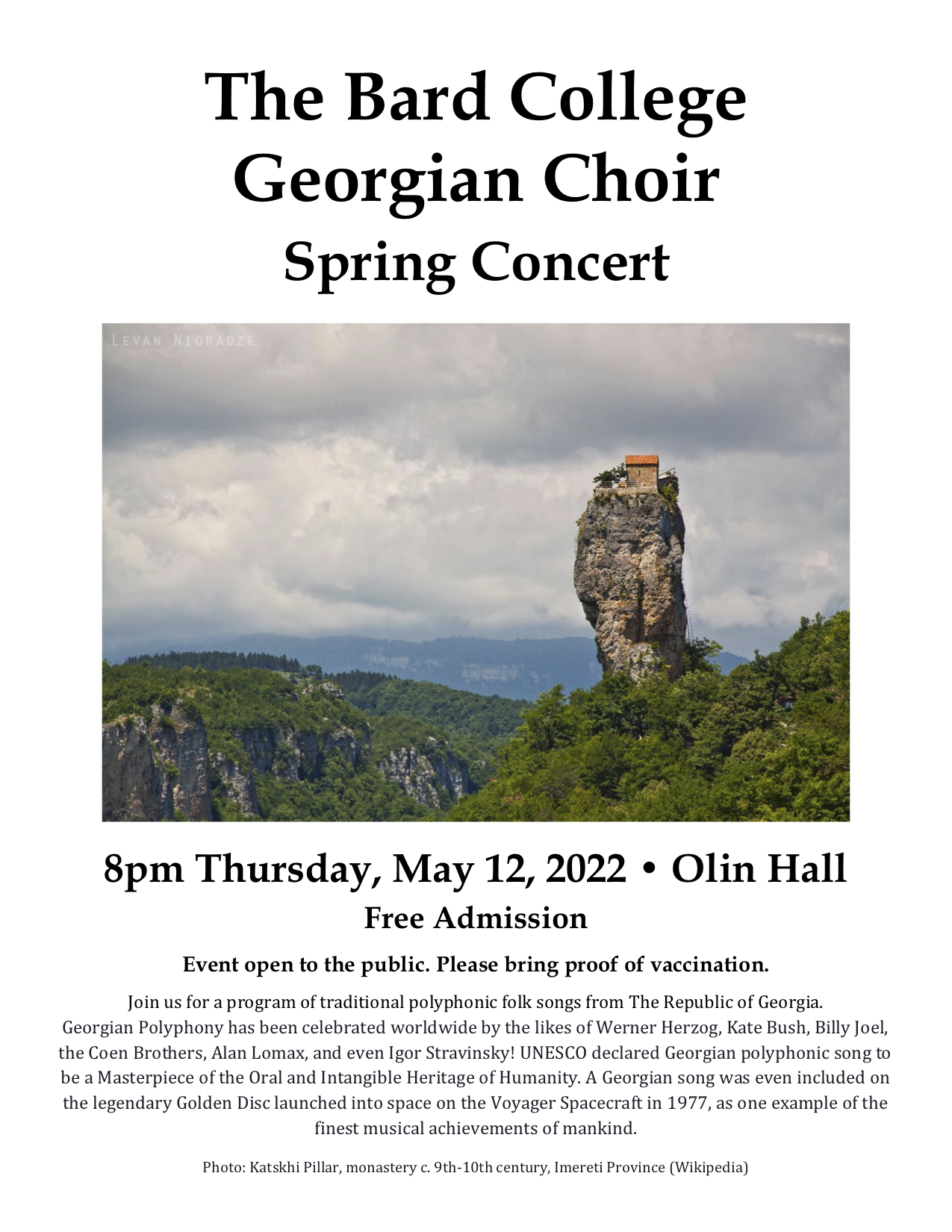 Georgian Choir Spring Concert