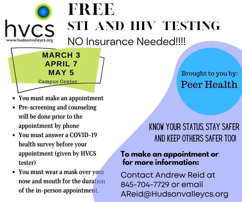 Free HIV and STI Screenings&nbsp;