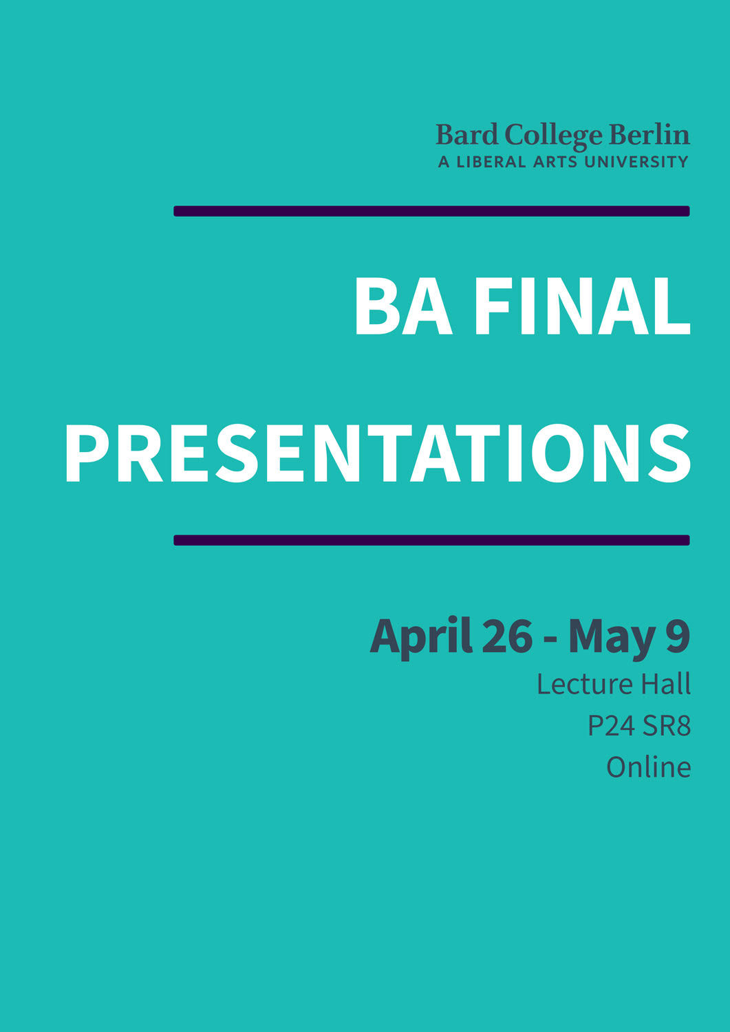 BA Final Presentations