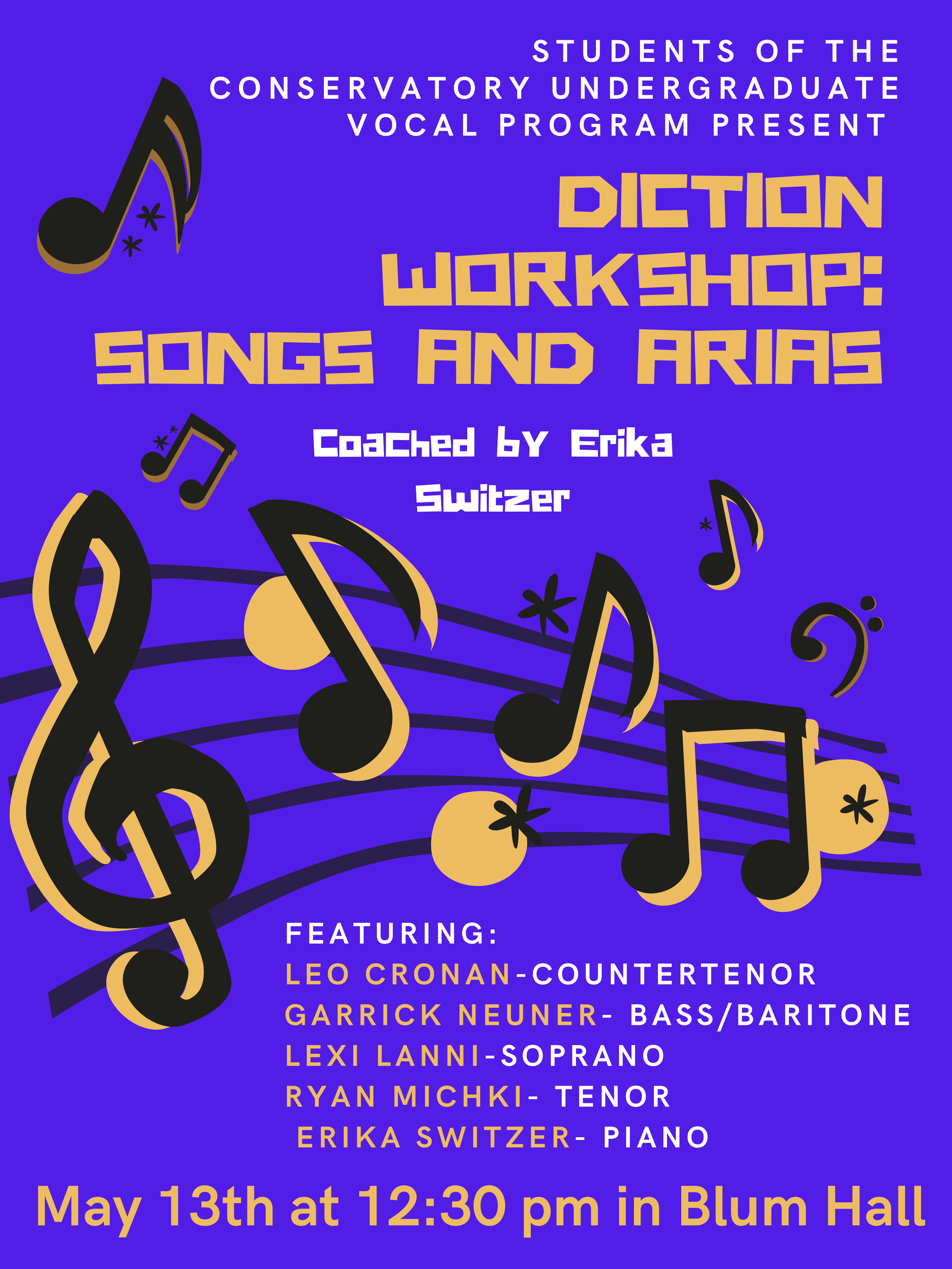 Diction Workshop: Songs and Arias
