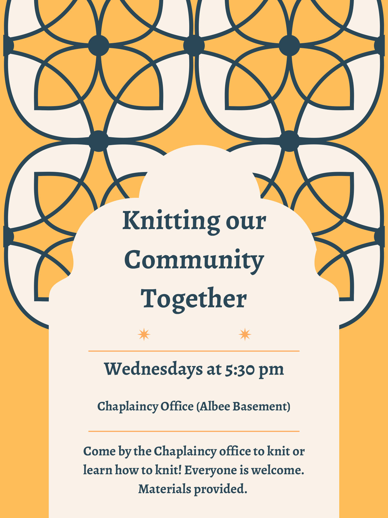 Knitting Our Community Together