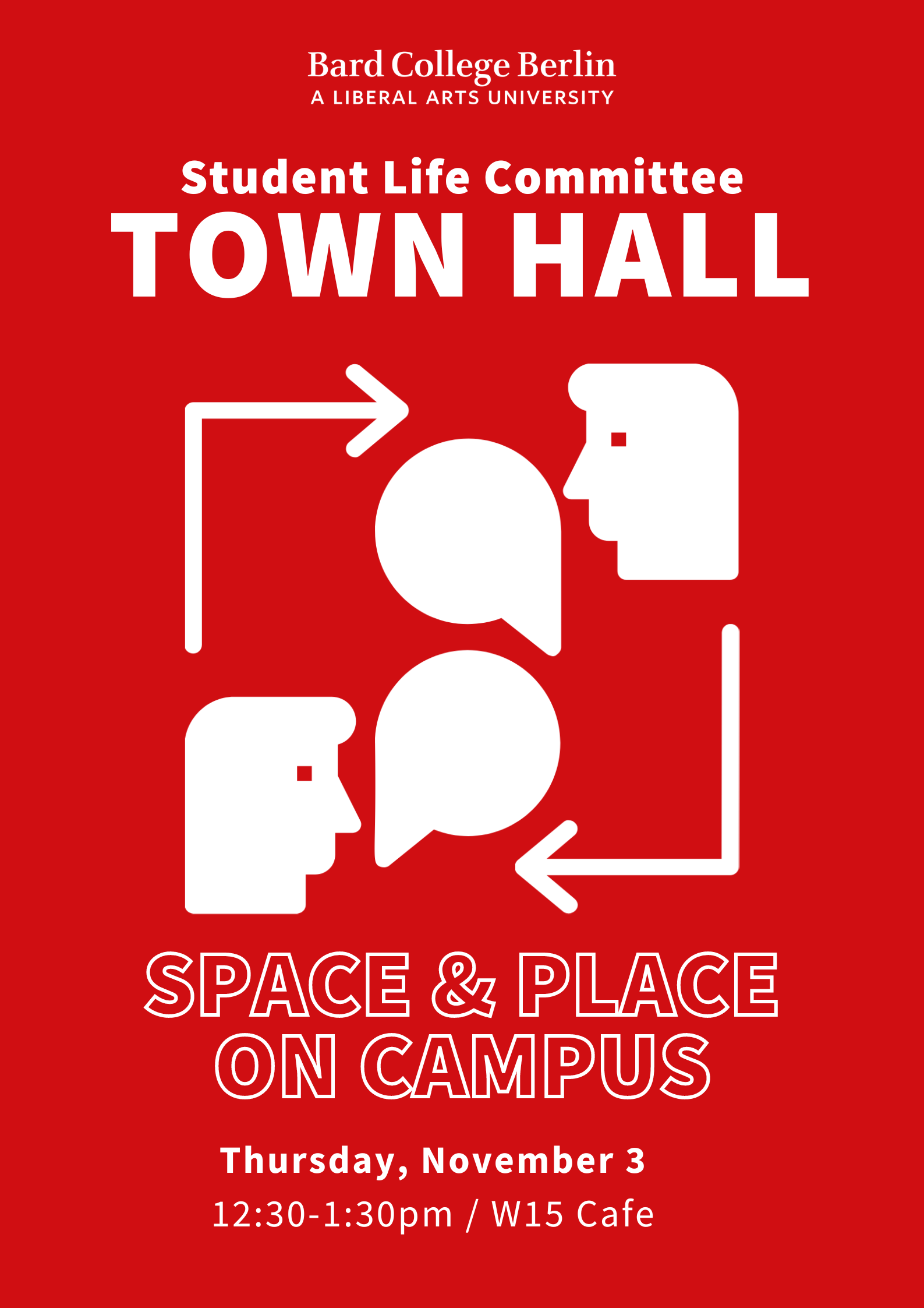 SLC Town Hall Meeting: Space &amp; Place on Campus