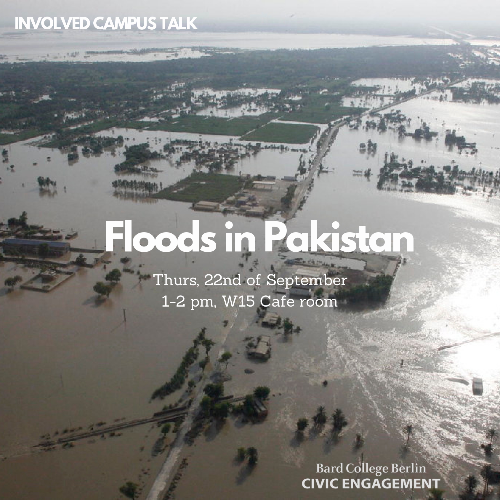 Involved Campus Talks: Flooding in Pakistan