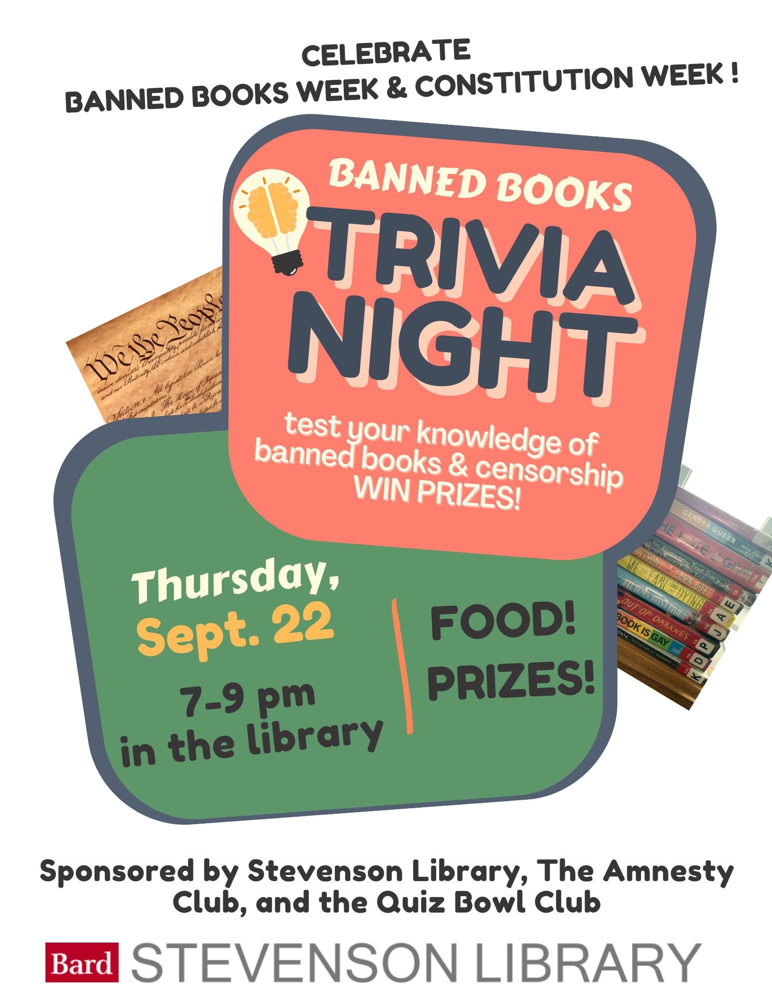 Banned Books Trivia in the Library