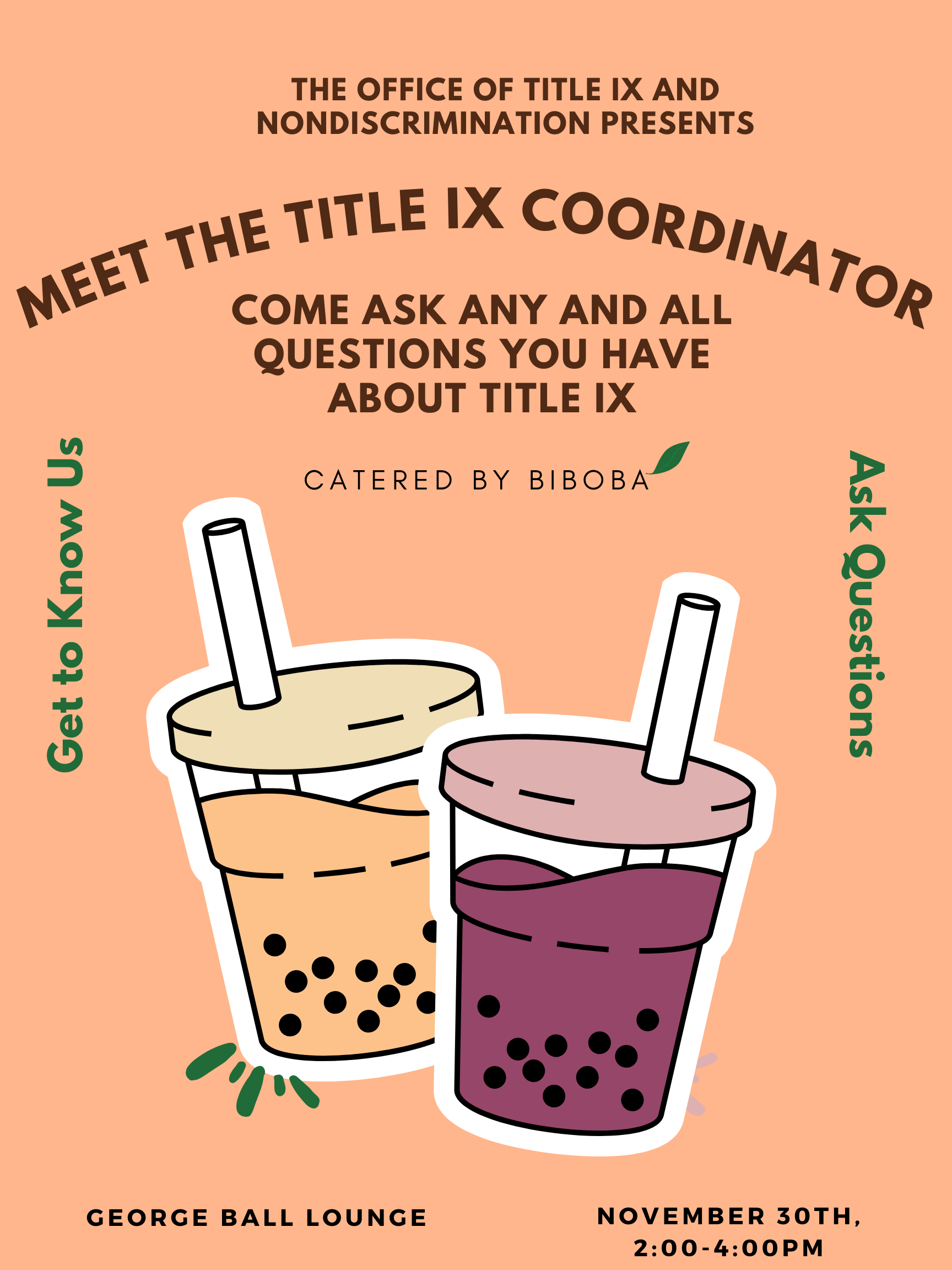 Meet the Title IX Coordinator