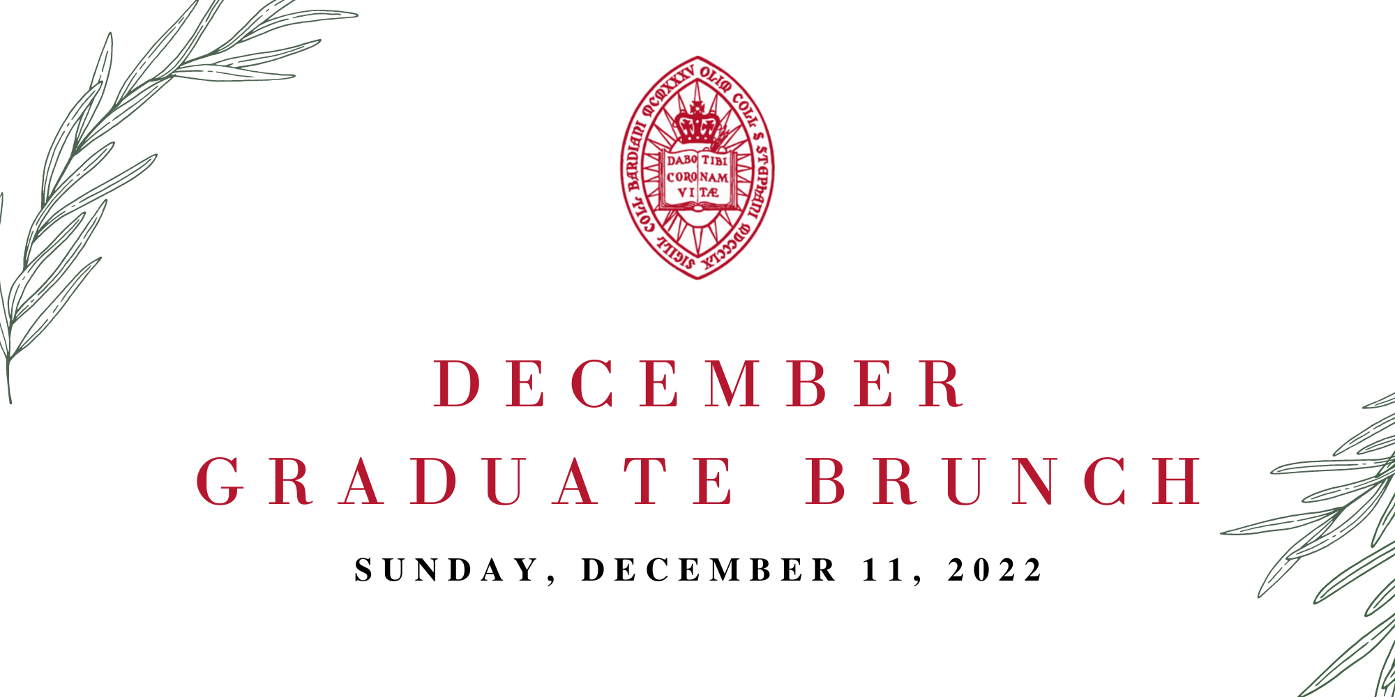 December Graduate Brunch
