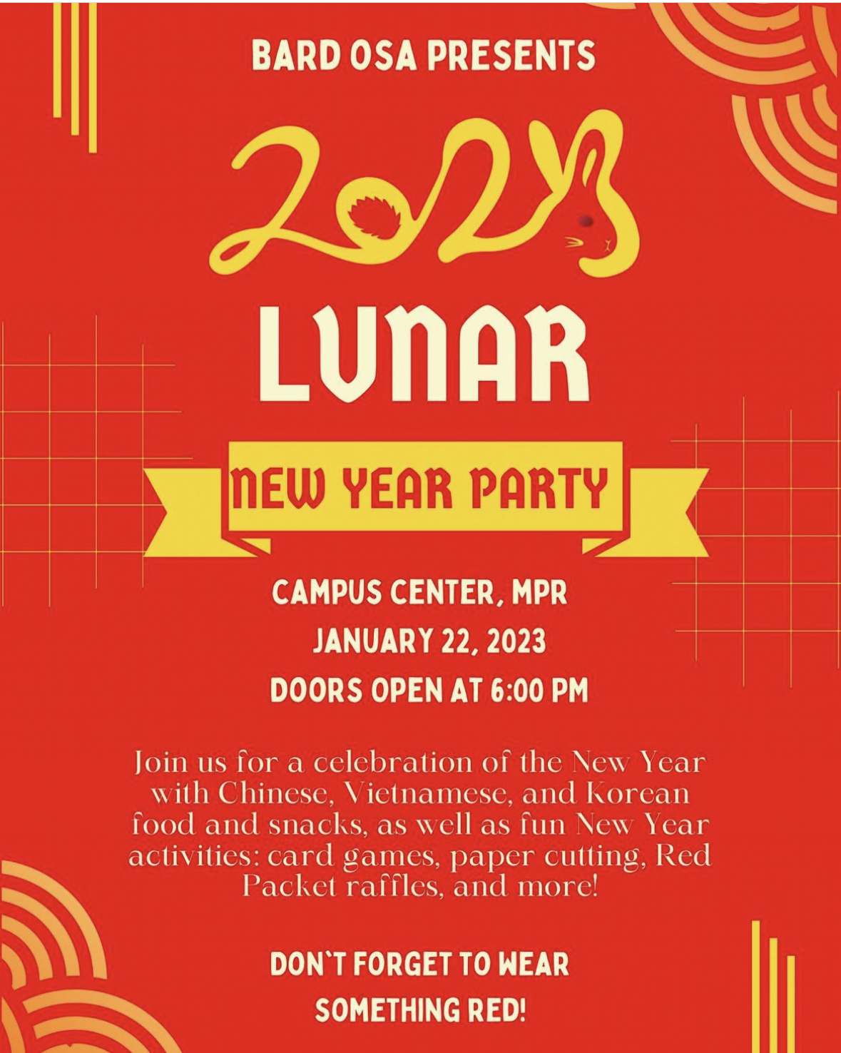 2023 Lunar New Year Party