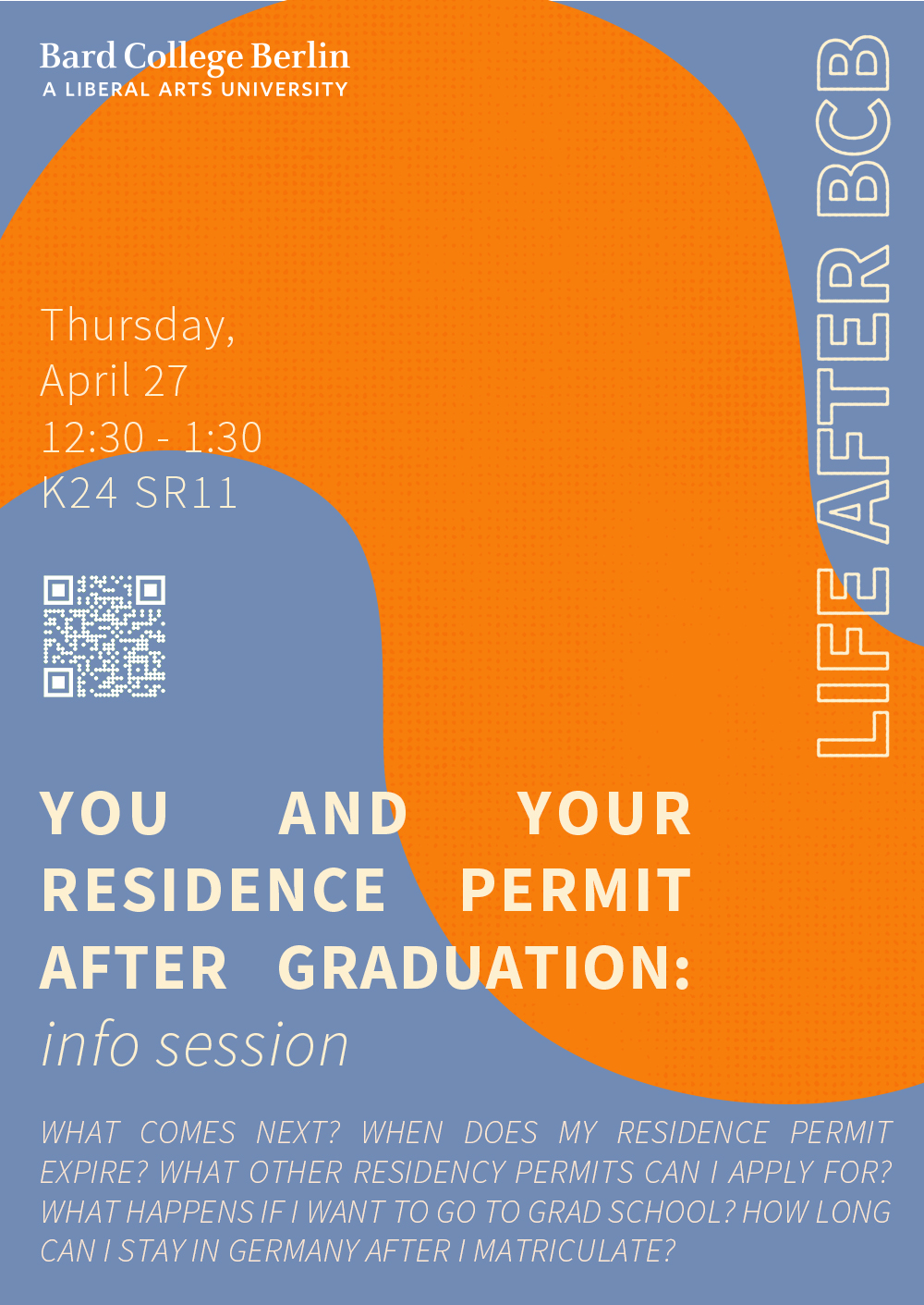You and Your Residence Permit after Graduation: Info Session