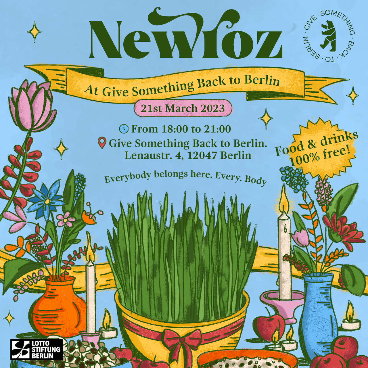 FIELD TRIP! Give Something Back to Berlin: Newroz Community Gathering