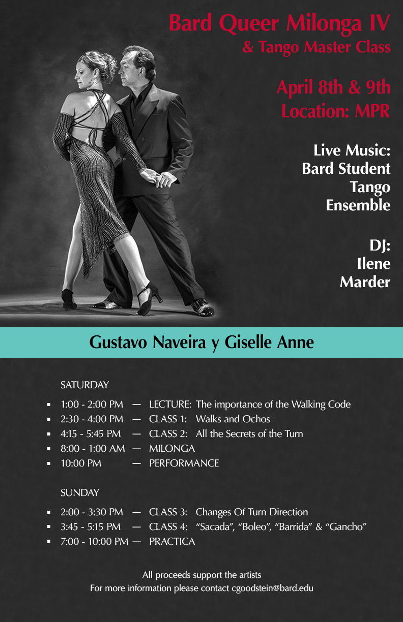 Bard Queer Milonga:&nbsp;Argentine Tango Dance Party