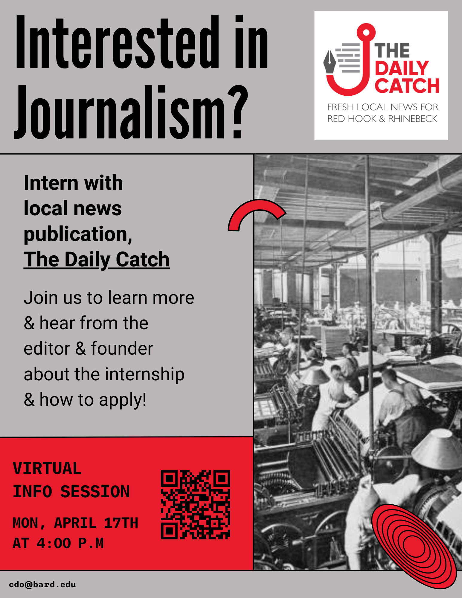 Intern with The Daily Catch - Virtual Info Session