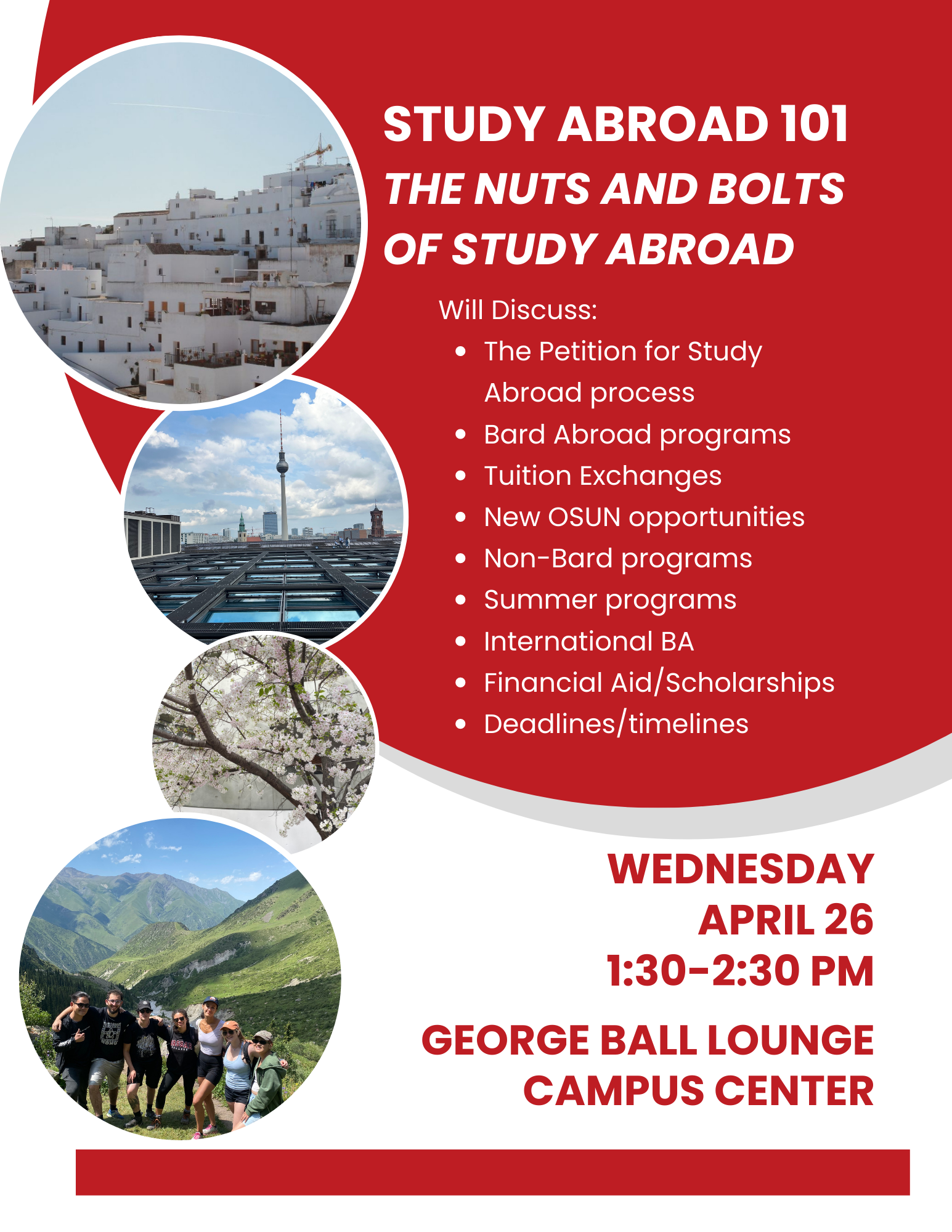 Study Abroad 101: The Nuts And Bolts of Study Abroad at Bard