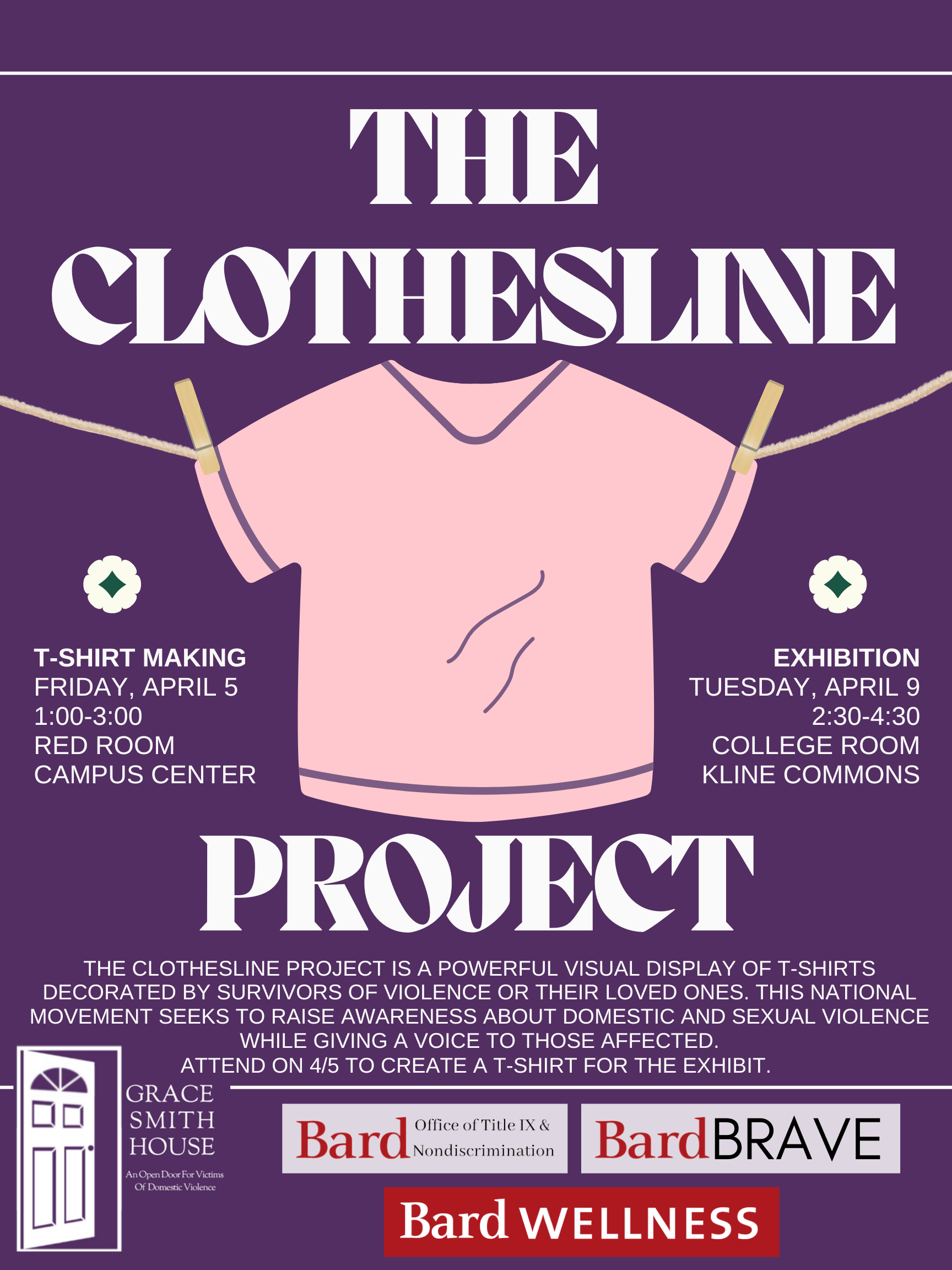The Clothesline Project Exhibition