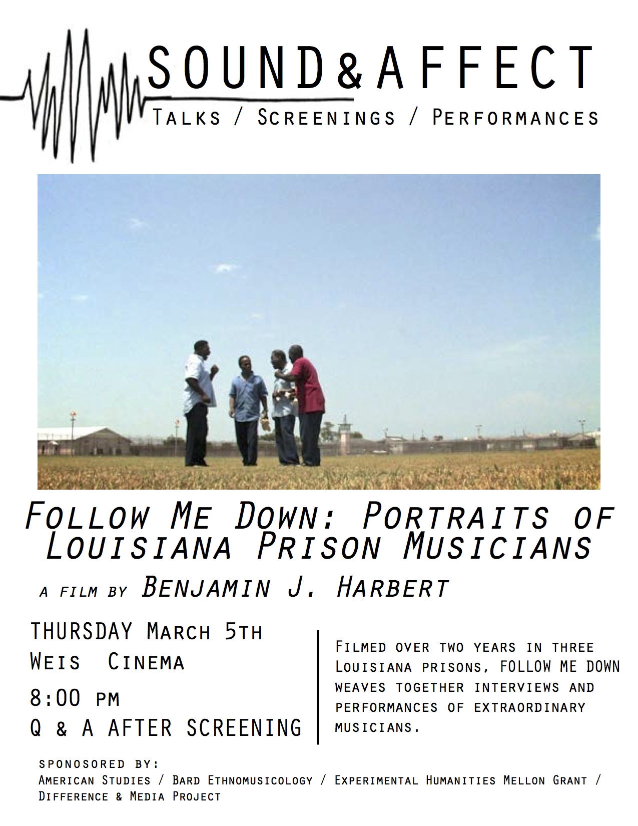 &ldquo;Follow Me Down: Portraits of Louisiana Prison Musicians&rdquo;