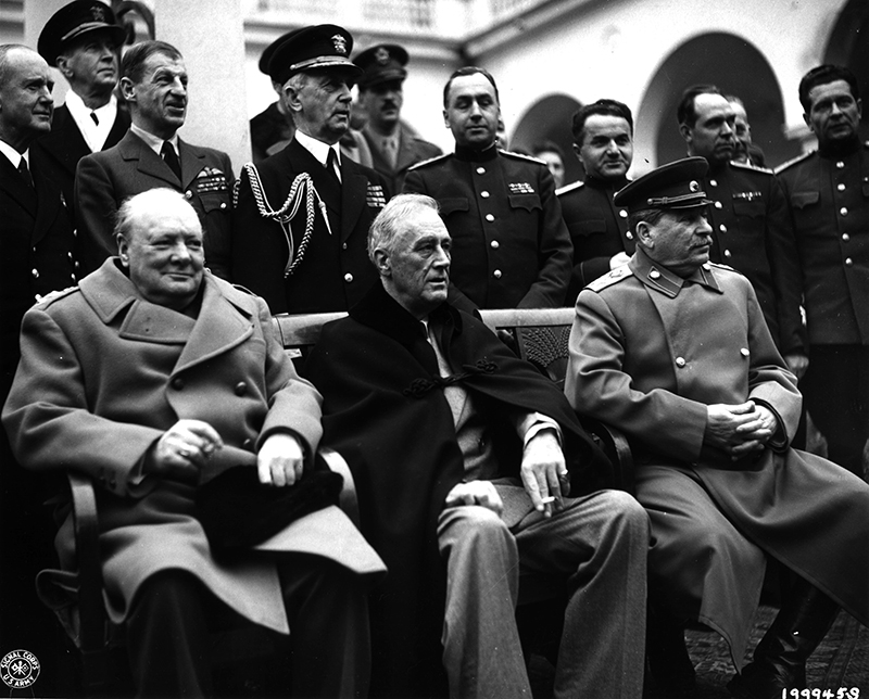 Roosevelt, Churchill, and Stalin: The Big Three and World War Two