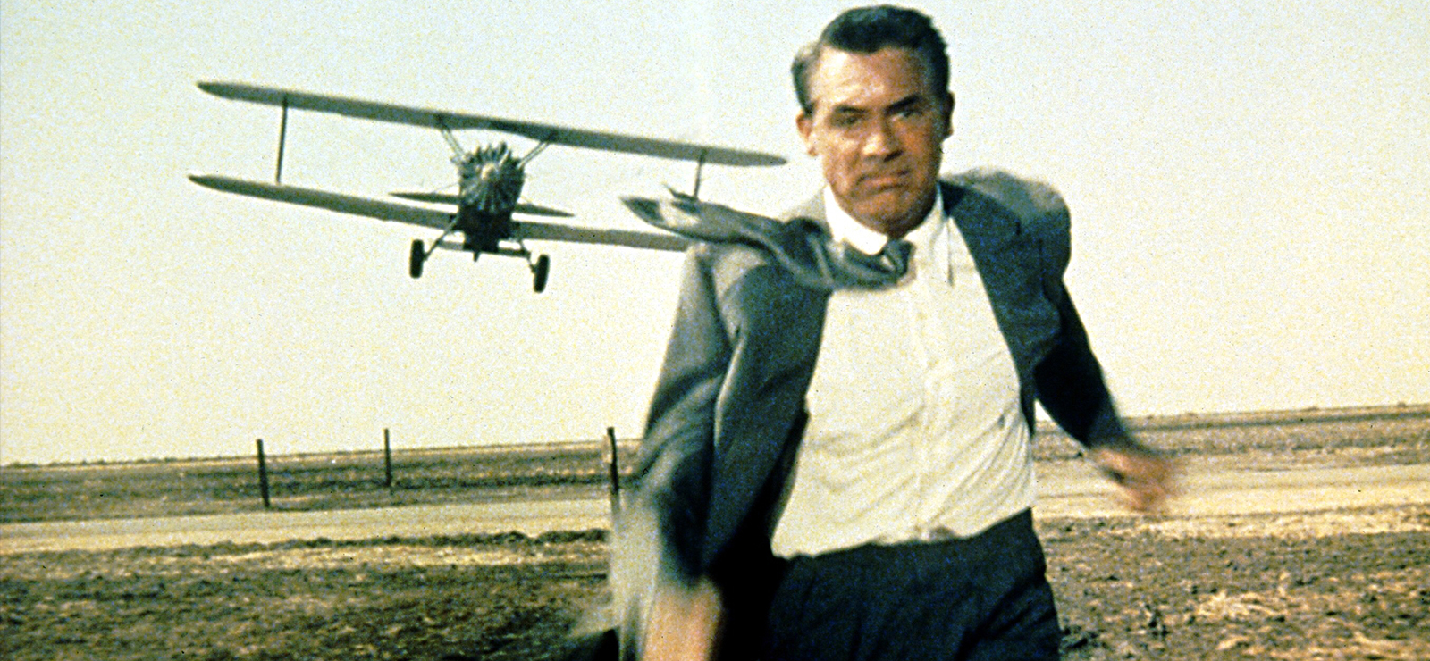 Cary Grant in North by Northwest (1959); MGM/Photofest