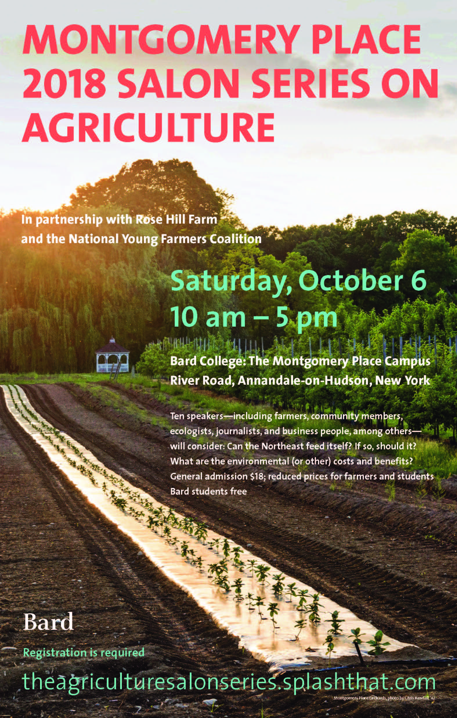 Montgomery Place 2018 Salon Series on Agriculture