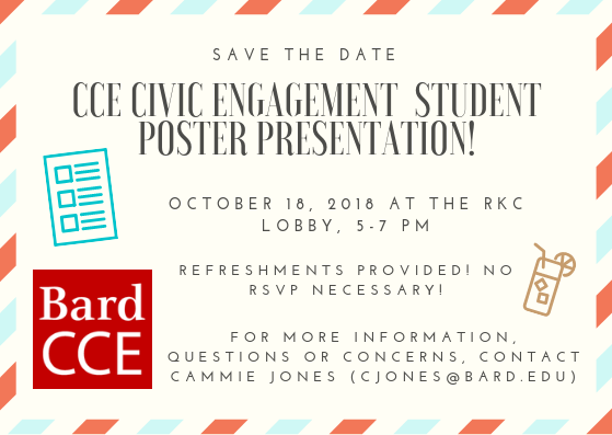 Civic Engagement Student Poster Presentation and Reception
