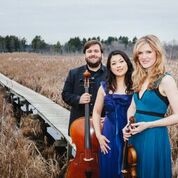 Neave Trio:&nbsp;violinist Anna Williams, cellist Mikhail Veselov, and pianist Eri Nakamura