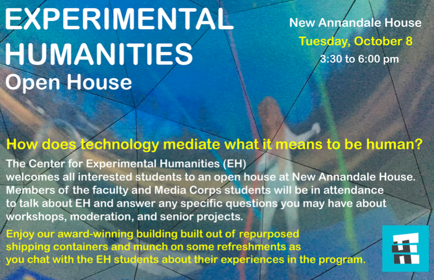 Experimental Humanities Open House